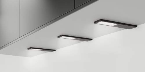 Naber Einzelleuchten Sparset 2-teilig Livello LED mit Schalter, schwarz 7062312