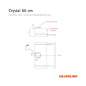 Preview: SW24_Crystal_Luft_und_Stromkabelanschluss