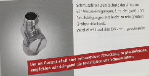 Systemceram - Schmutzfilter (2er Set)