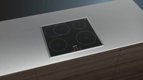Siemens iQ300 Induktionskochfeld, EH645BFB1E, 60 cm, 4-fach Induktion, Bräterzone
