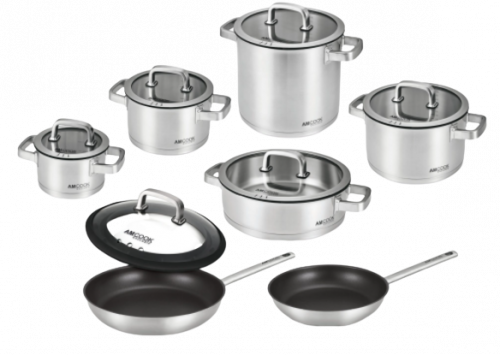 AMCOOK - Topfset für Muldenlüfter Senna S13 plus