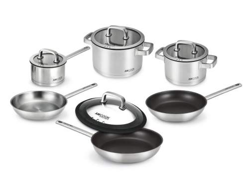 AMCOOK - Topfset für Muldenlüfter Senna S10 plus